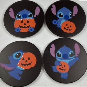 Stitch Halloween coasters